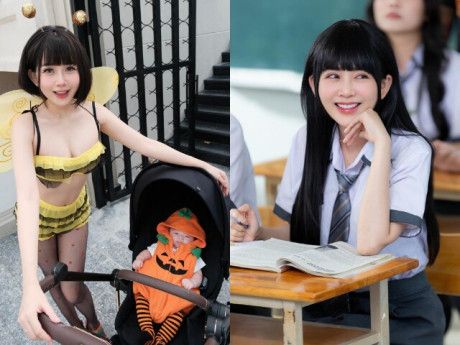 Bà bầu - Nữ sinh xinh như búp bê ở TP.HCM về nhà chồng bằng đám cưới “dát vàng”, đẻ xong mặt “búng ra sữa”, body nóng bỏng