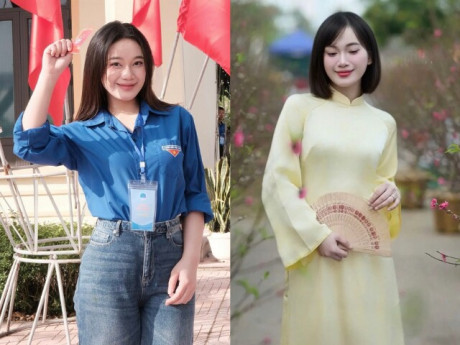 Bà bầu - Cô giáo THCS Nghệ An khiến chàng cầu thủ 21 tuổi mê như điếu đổ, về đẻ liền quý tử giờ đẹp nõn nà đón Tết