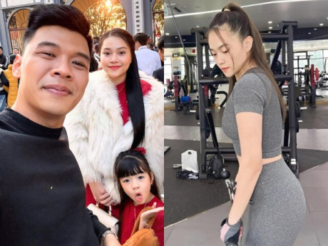 Bà bầu - "Cô Đẩu" Trung Ruồi hạnh phúc khoe vợ mang bầu lần 2, ái nữ 5 tuổi đứng cạnh trổ nét xinh giống mẹ hot girl