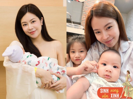 Bà bầu - DV Vũ Ngọc Ánh đẻ con thứ 2 với Anh Tài: "Con gái lớn hiểu chuyện, sẵn sàng ngủ với ông bà nhường mẹ chăm em"