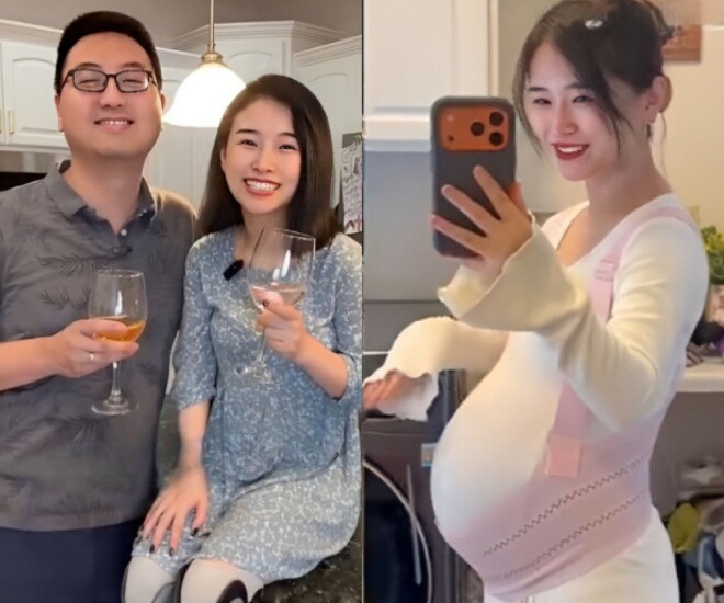 Cô vừa sinh con thứ 4, hạnh phúc bên chồng kỹ sư.