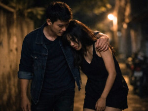 Một lần tình cờ đưa em hàng xóm say xỉn về nhà, giao thừa năm nay tôi được "cả trâu lẫn nghé"