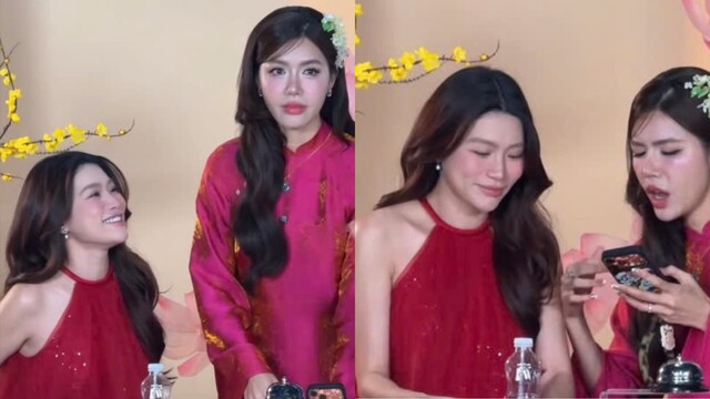 Nàng hậu Đà Lạt có thai kỳ năng động, từ tham gia sự kiện đến livestream bán hàng.