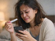 Bà bầu - Nhắn tin cho sếp: "Em có bầu với anh rồi", anh đáp lại đúng 4 từ khiến tôi khóc như mưa