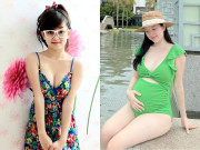 Hot girl Việt bế bầu lên chùa sau khi chia tay nam tiền vệ nổi tiếng, giờ sống giàu sướng, sắp đẻ con với chồng công an
