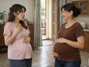Bà bầu - Bế bụng về ra mắt, tôi sững người khi mẹ bạn trai cũng mang bầu, càng sốc hơn khi chạm mặt người đàn ông ấy
