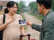Bà bầu - Hết Tết ôm bụng bầu lên phố mưu sinh, chồng bất ngờ đòi ở lại còn chìa ra giấy siêu âm của một người khác