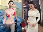 Bà bầu - Mỹ nhân VTV đẹp như hoa hậu từng bị Việt Anh "từ chối tình cảm", giờ sống sướng, sắp sinh con với chồng doanh nhân