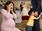 Bà bầu - Vác bụng bầu đi ăn cưới người yêu cũ của chồng, đến nơi tôi chết lặng khi đứa trẻ lạ chạy tới gọi anh là bố
