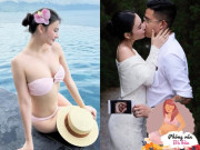 Bà bầu - Được chàng thạc sĩ cực phẩm nhắn tin làm quen, mỹ nhân VTV bí mật kết hôn, giờ dính "Ngựa vàng" sau 1 tháng thả bầu