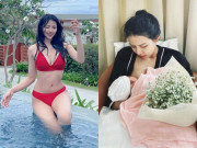 Bà bầu - Gái xinh khiến Phan Mạnh Quỳnh quỳ gối rước về: Sinh xong đẹp mòn con mắt, chồng chiều sống sướng nhưng chưa muốn đẻ thêm