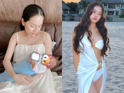 Bà bầu - Mỹ nhân Hải Phòng đi thi hát "hốt luôn" giám đốc âm nhạc, 2 lần mang bầu xinh ngất ngây, được chồng thạc sĩ chiều sướng