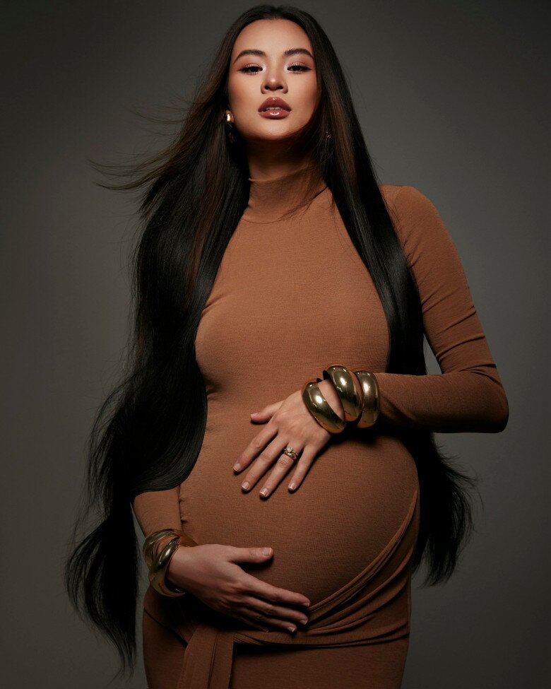 Không nhận ra mỹ nhân Việt thi Hoa hậu: Dính bầu bụng rạn vượt mặt, chồng doanh nhân kêu amp;#34;Phá thếamp;#34; - 7