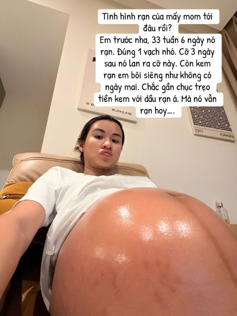 Không nhận ra mỹ nhân Việt thi Hoa hậu: Dính bầu bụng rạn vượt mặt, chồng doanh nhân kêu amp;#34;Phá thếamp;#34; - 2