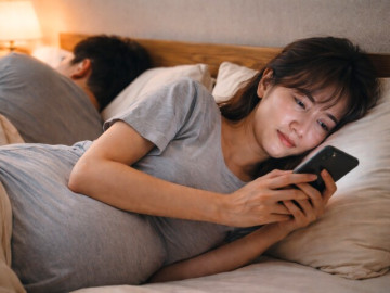 Bà bầu - Mang bầu đau nhức khắp người nhờ chồng mát-xa nhưng anh từ chối, nửa đêm xem điện thoại anh tôi khóc sưng mắt