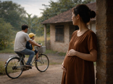 Bà bầu - Hàng xóm đẹp trai ngày nào cũng đòi đưa con tôi đi học, đến một ngày anh biến mất, tôi phát hiện mình mang thai