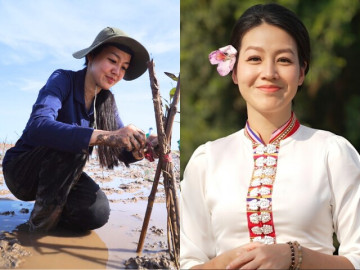 Bà bầu - BTV VTV sinh con cho chồng là đạo diễn nhà đài, mới đẻ 2 tuần đã đi dẫn lại, gây sốt trên đài quốc gia