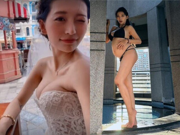 Bà bầu - Cô dâu gây sốt khi chụp ảnh cưới ở Phú Quốc vì vòng ngực đẫy đà, lúc mang bầu ai cũng lo lắng khi nhìn