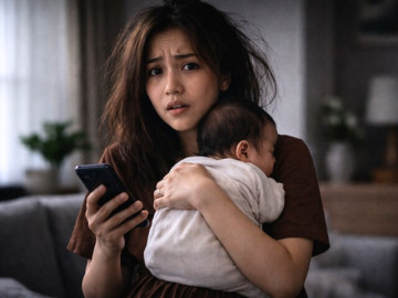 Mẹ chồng ở quê lên thăm cháu mới sinh, xem camera tôi chết lặng khi nghe cuộc nói chuyện giữa bà với người giúp việc