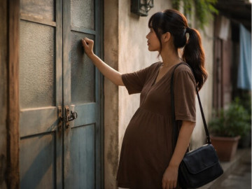 Bà bầu - Hàng xóm bảo tôi cẩn thận chồng có "bé ba", một ngày bí mật đi theo anh, sự thật còn khiến tôi sốc hơn