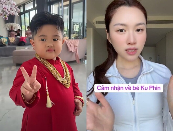 Con trai Lê Dương Bảo Lâm khiến MC nữ xinh đẹp amp;#34;đứng hìnhamp;#34; khi chân thật nói amp;#34;Ba bắt con đi làmamp;#34; trên sân khấu - 5