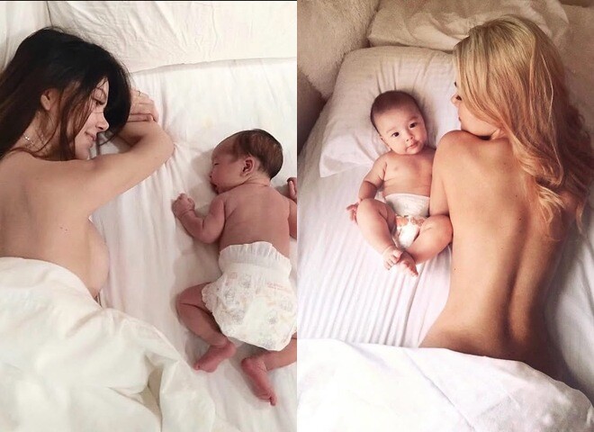 Hot girl 4 năm liền cởi áo lộ amp;#34;bầu ngực siliconamp;#34; đẫy đà bên con, phản ứng của đứa trẻ năm thứ 5 khiến mẹ đỏ mặt - 3