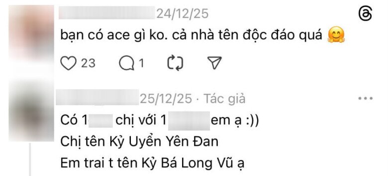 Con gái buồn vì được bố đặt tên quá kêu: Kỷ Thượng Tiên Đan, biết tên các thành viên khác trong gia đình, dân mạng trầm trồ - 3