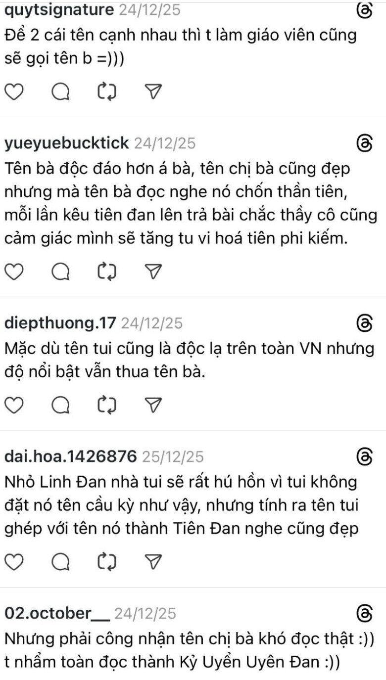 Con gái buồn vì được bố đặt tên quá kêu: Kỷ Thượng Tiên Đan, biết tên các thành viên khác trong gia đình, dân mạng trầm trồ - 7