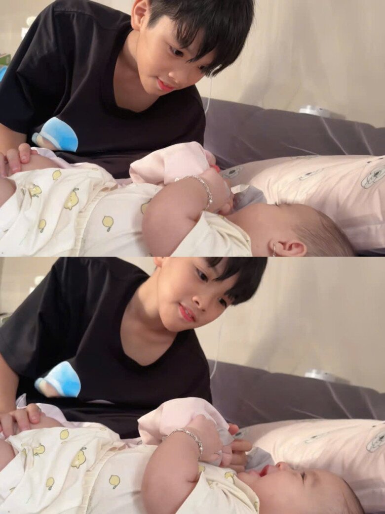 Con trai Quỳnh Lương cho bạn dán hình xăm lên người để kiếm tiền khiến mẹ amp;#34;cạn lờiamp;#34; - 8