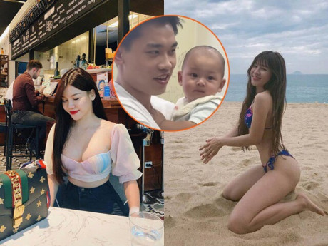 Yêu con - Đình Bắc U23 yêu chiều con trai của mỹ nữ nổi tiếng TP.HCM: Mẹ ruột thừa nhận cậu bé giống y hệt bố