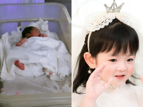 Yêu con - Á hậu Việt 1m78 định chia tay thì có bầu với "Hồng Hài Nhi", sinh con gái bé xíu như cổ tay, giờ lớn xinh hệt thiên thần