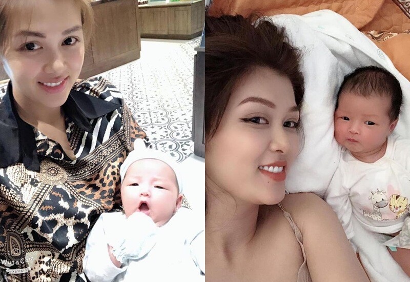 Hot mom Oanh Yến là một trong những Hoa hậu Việt hiếm hoi hưởng trọn vẹn 6 lần hạnh phúc khi 6 đứa con lần lượt ra đời.