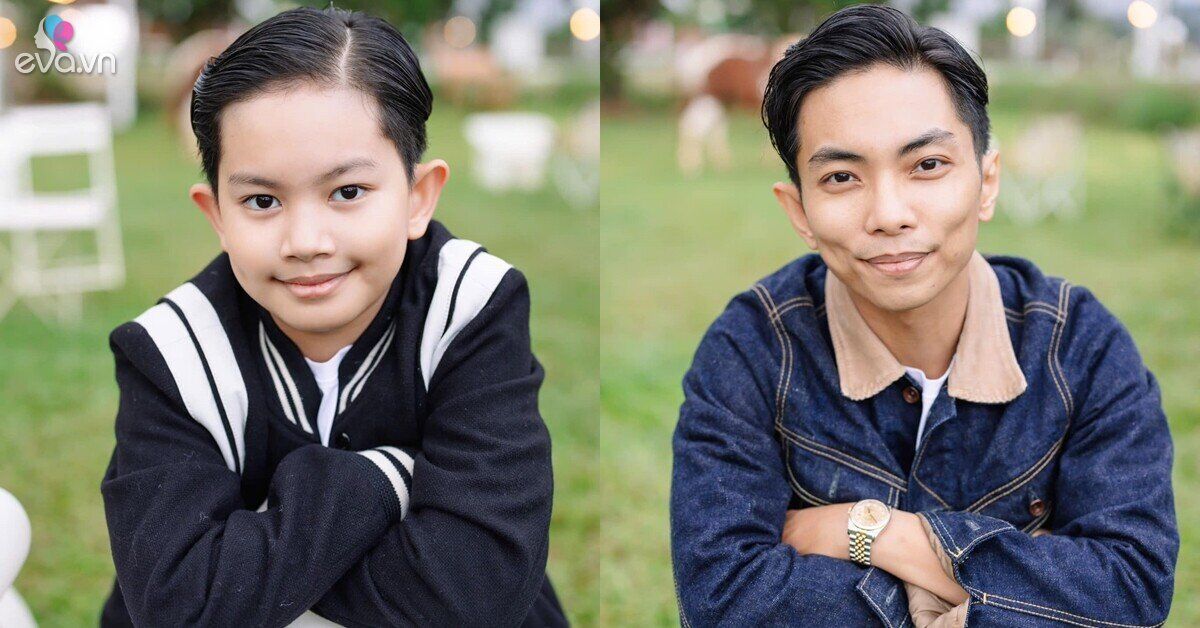 Khánh Thi khoe ảnh amp;#34;cha nào con nấyamp;#34; của Phan Hiển, Kubi càng lớn càng điển trai, giỏi giang - 3