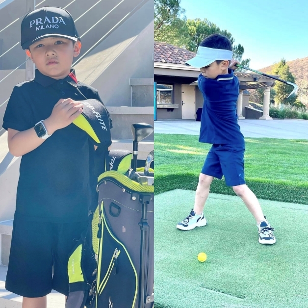 Cậu nhóc biết 3 thứ tiếng: Anh, Việt và Tây Ban Nha.