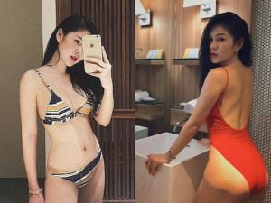 Hot girl Tuyên Quang đi lạc đường cưới được Giám đốc trung tâm golf, sinh con xong vẫn đẹp quyến rũ
