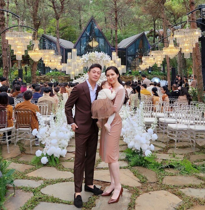 MC Anh Tuấn VTV U50 có thêm con với vợ Hoa hậu kém 14 tuổi, bé gái 3 tuổi lai Pháp xinh như thiên thần - 2