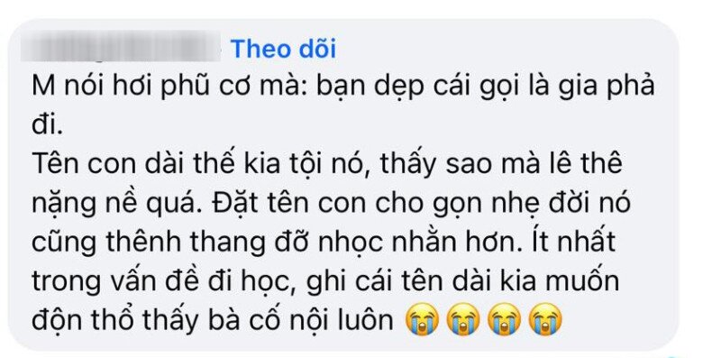 Mẹ định đặt tên con gái 7 chữ: Trương Nguyễn Tòng Tâm Ngọc Uyển Dao, dân mạng sửa lại tên 4 chữ vừa chuẩn vừa hay - 3