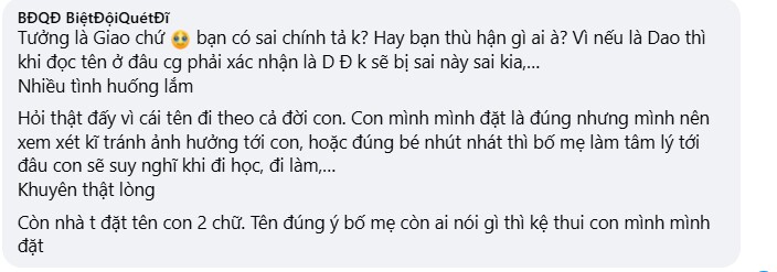 Mẹ định đặt tên con gái 7 chữ: Trương Nguyễn Tòng Tâm Ngọc Uyển Dao, dân mạng sửa lại tên 4 chữ vừa chuẩn vừa hay - 4