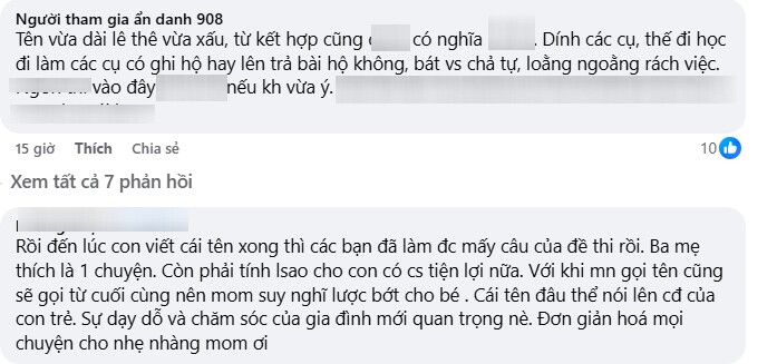 Mẹ định đặt tên con gái 7 chữ: Trương Nguyễn Tòng Tâm Ngọc Uyển Dao, dân mạng sửa lại tên 4 chữ vừa chuẩn vừa hay - 7