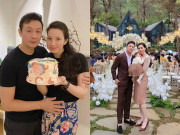 Yêu con - MC Anh Tuấn VTV U50 có thêm con với vợ Hoa hậu kém 14 tuổi, bé gái 3 tuổi lai Pháp xinh như thiên thần