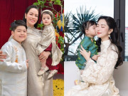 Yêu con - Con gái Hoa hậu Đặng Thu Thảo, Hà Kiều Anh, H'Hen Niê xúng xính áo dài đón Tết 2026, bé nào cũng xinh như thiên thần