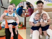 Yêu con - Con trai Thành Trung chào đời có cân nặng nhất nhì Việt Nam, 3 giúp việc bế xệ tay, ngoại hình hiện tại gây trầm trồ