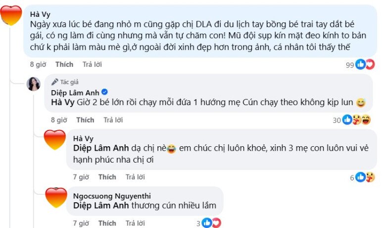 Diệp Lâm Anh sum vầy cùng hai con đầu năm 2026, người đi đường kể cảnh cô một nách hai con đầy vất vả - 7