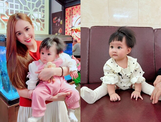 Con gái xinh xắn của diễn viên Phương Hằng (Gạo nếp gạo tẻ) được khen ngợi thông minh qua tư thế ngủ kỳ lạ.