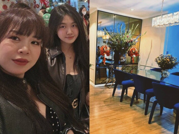 Yêu con - Mạnh Trường đăng ảnh Tết trong biệt thự tiền tỷ, con gái hot girl nhí "Bố ơi! Mình đi đâu thế?" xinh hút mọi ánh nhìn