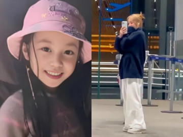 Yêu con - Diện mạo mới nhất của con gái Lâm Tâm Như: Xinh xắn, chân dài, mẹ giấu rất kĩ, nhìn sang con Triệu Vy khác hẳn