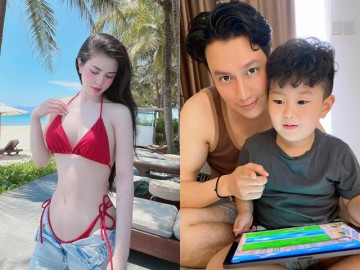 Yêu con - DV Việt Anh mừng sinh nhật 9 tuổi của con trai, vợ cũ hot girl cũng đăng dòng trạng thái gây chú ý