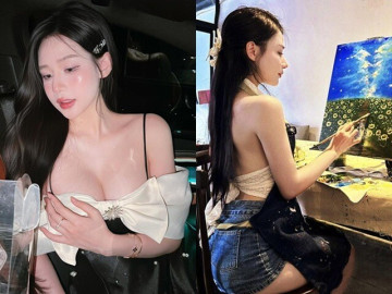 Yêu con - Hot girl Hà Nội chăm con khiến 6 triệu người rủ nhau xem, biết mặt bố đứa trẻ, có người nói "Xinh thế mà lấy anh này!"