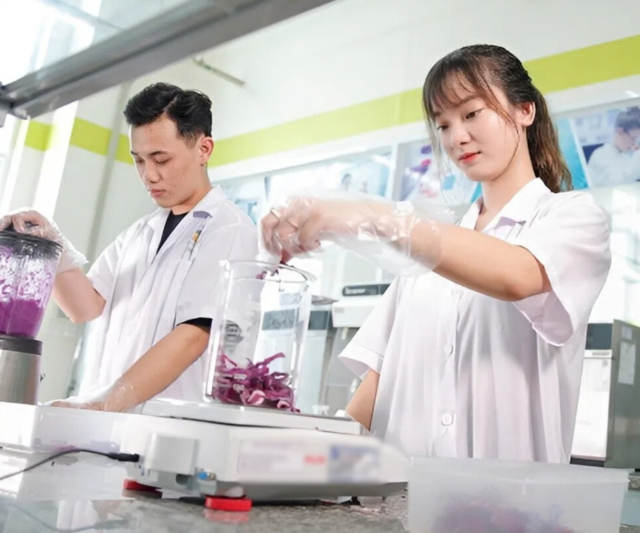 Ngành Công nghệ thực phẩm trang bị cho người học những kiến thức về bảo quản, chế biến, đánh giá, kiểm định chất lượng sản phẩm, nghiên cứu phát triển sản phẩm mới; vận hành dây chuyền sản xuất…