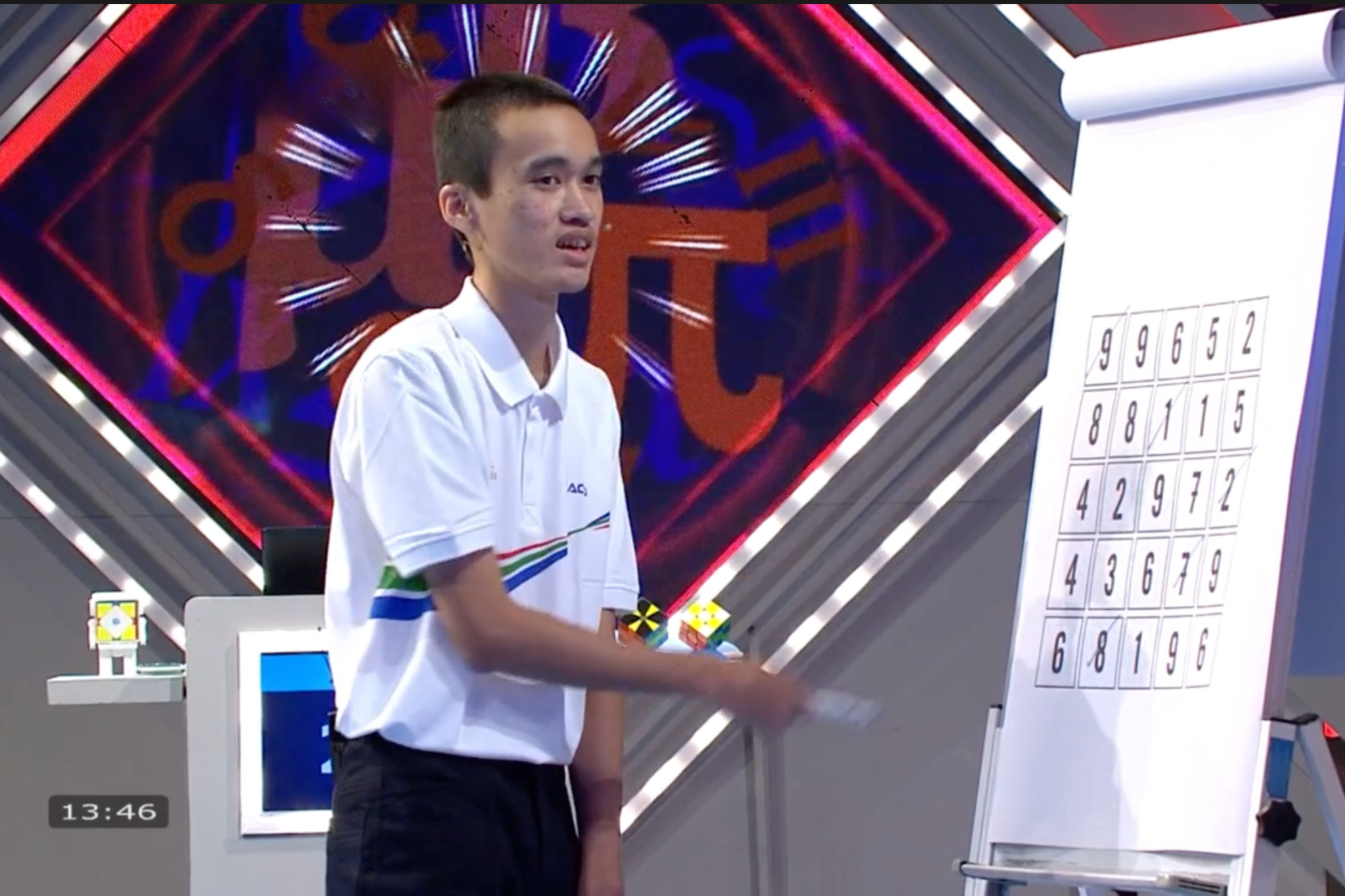 Nhờ sự nhanh tay và thông minh của Anh Minh, nam sinh từ Huế giành lại ngôi vị dẫn đầu.